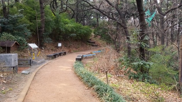 エデン公園の散策路